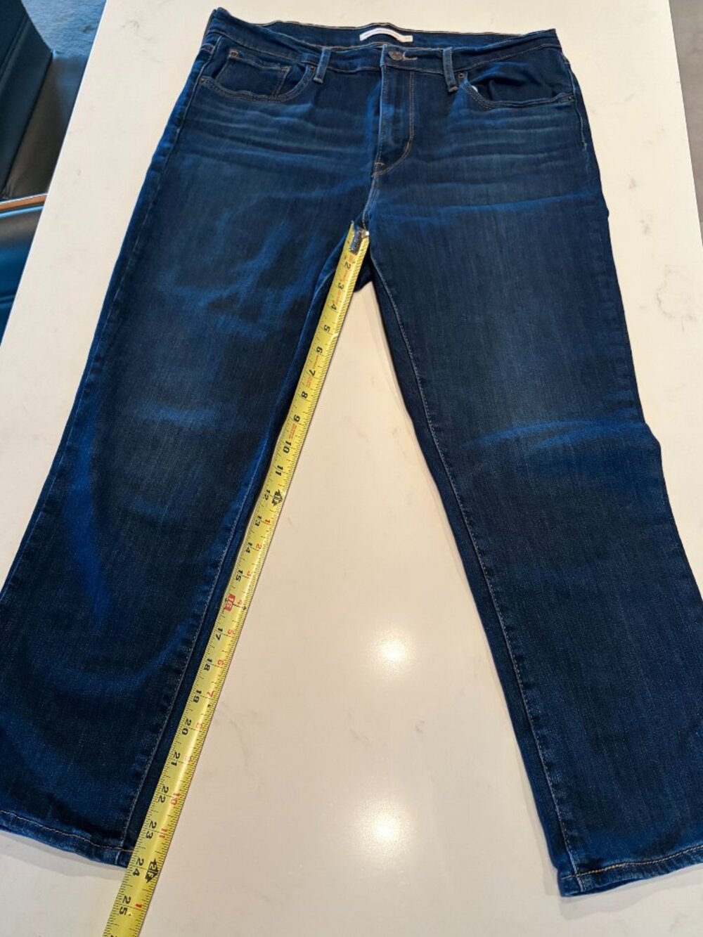 Levi’s 724 High Rise Straight Crop Jeans – Size 32